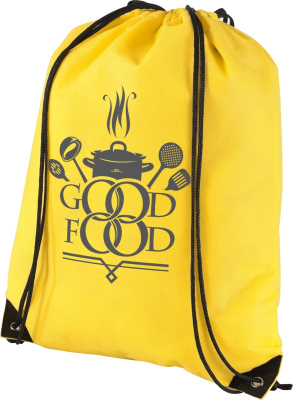 Evergreen non-woven drawstring bag 5L - Image 9