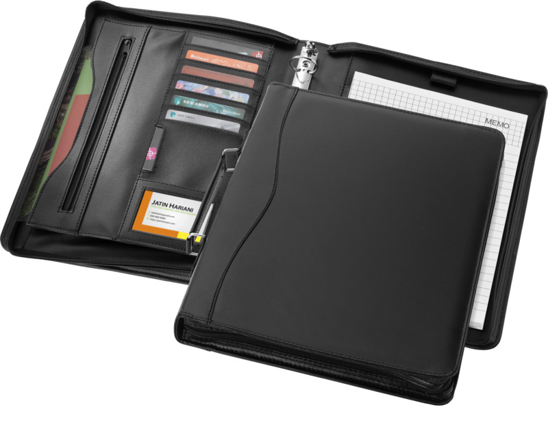 Ebony A4 briefcase portfolio
