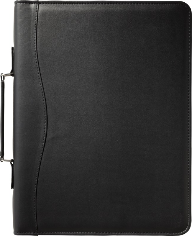 Ebony A4 briefcase portfolio - Image 2