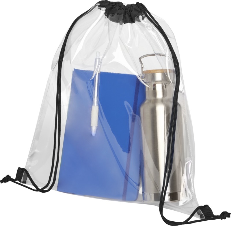 Lancaster transparent drawstring bag 5L - Image 3