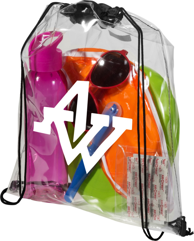 Lancaster transparent drawstring bag 5L - Image 4
