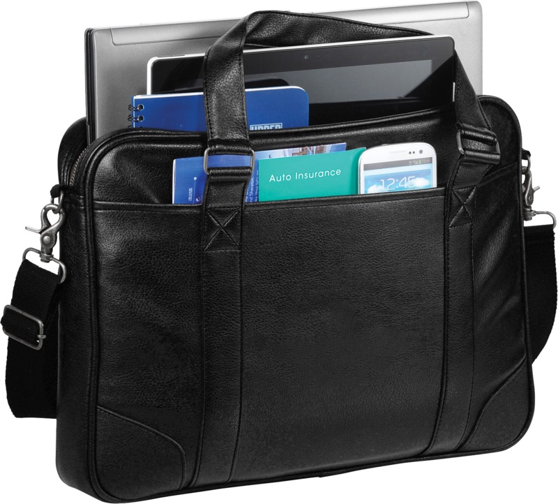 Oxford 15.6" slim laptop briefcase 5L - Image 4