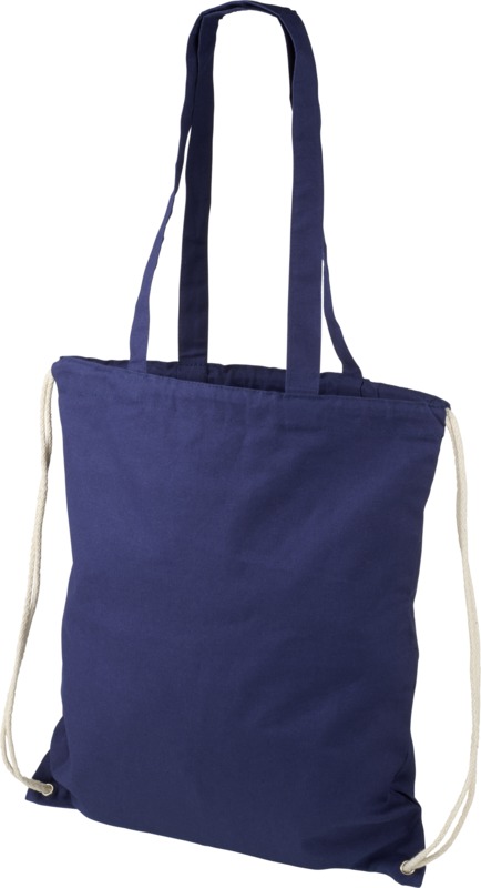 Eliza 240 g/m² cotton drawstring bag 6L - Image 17