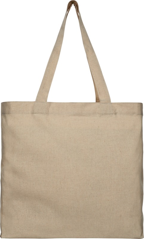 Pheebs 210 g/m² recycled gusset tote bag 13L - Image 2