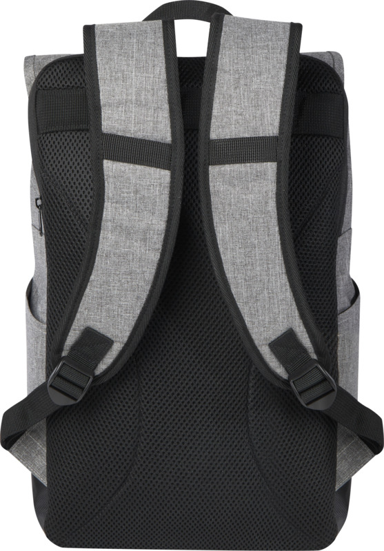 Libra 15.6" GRS recycled roll-up laptop backpack 12L - Image 8