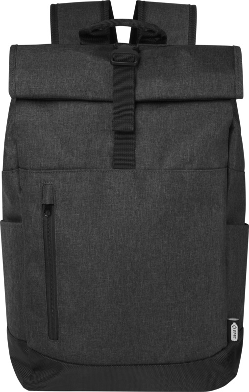 Libra 15.6" GRS recycled roll-up laptop backpack 12L - Image 12