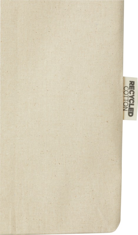 Rainbow 180 g/m² recycled cotton tote bag 5L - Image 6