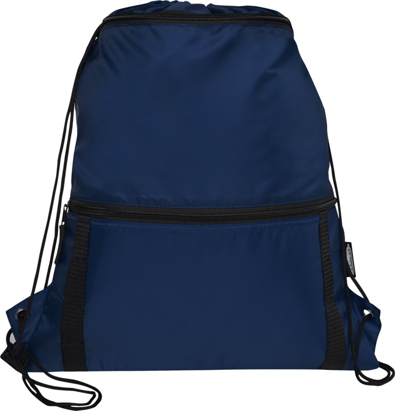 Adventure recycled insulated drawstring bag 9L - Image 2