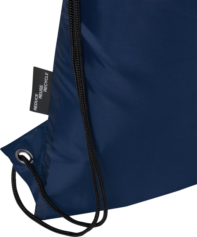 Adventure recycled insulated drawstring bag 9L - Image 6