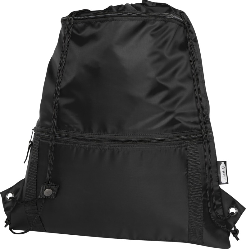 Adventure recycled insulated drawstring bag 9L - Image 9