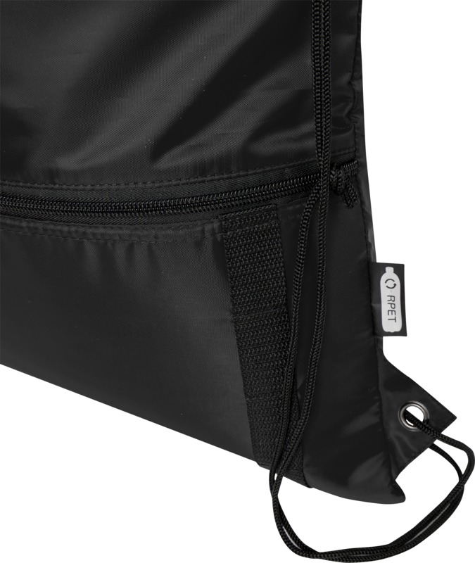 Adventure recycled insulated drawstring bag 9L - Image 13