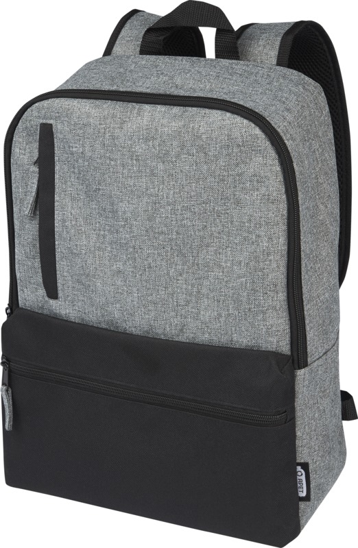 Reclaim 15" GRS recycled two-tone laptop backpack 14L