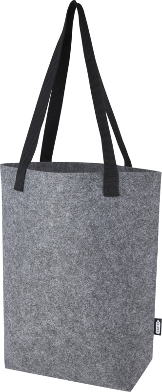 Felta GRS recycled felt tote bag with wide bottom 12L