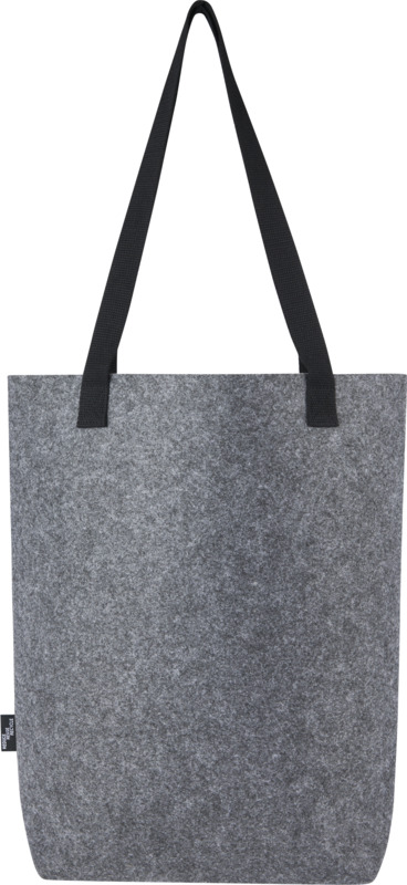 Felta GRS recycled felt tote bag with wide bottom 12L - Image 3