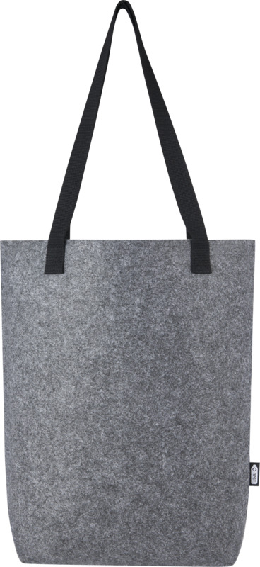 Felta GRS recycled felt tote bag with wide bottom 12L - Image 2