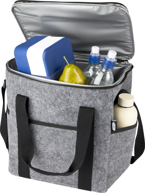 Felta GRS recycled felt bottle cooler bag 21L - Image 4