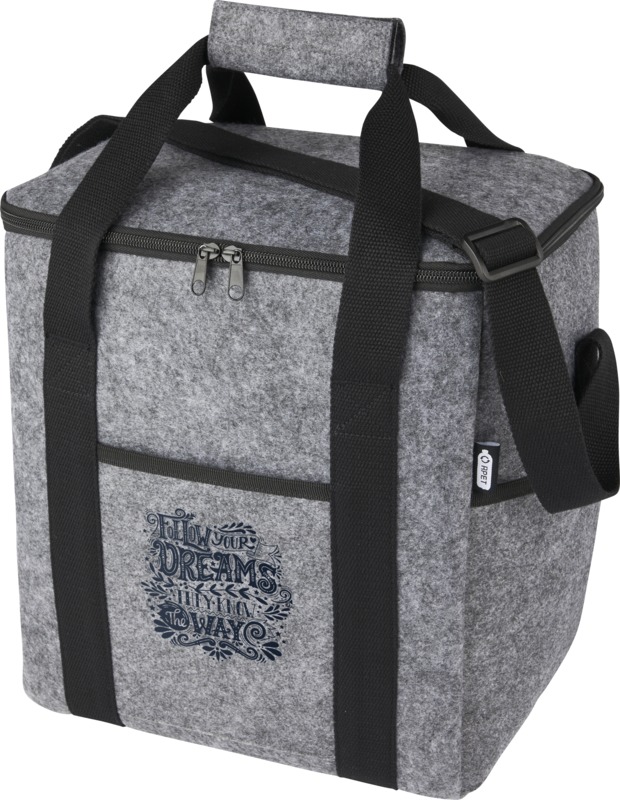 Felta GRS recycled felt bottle cooler bag 21L - Image 6