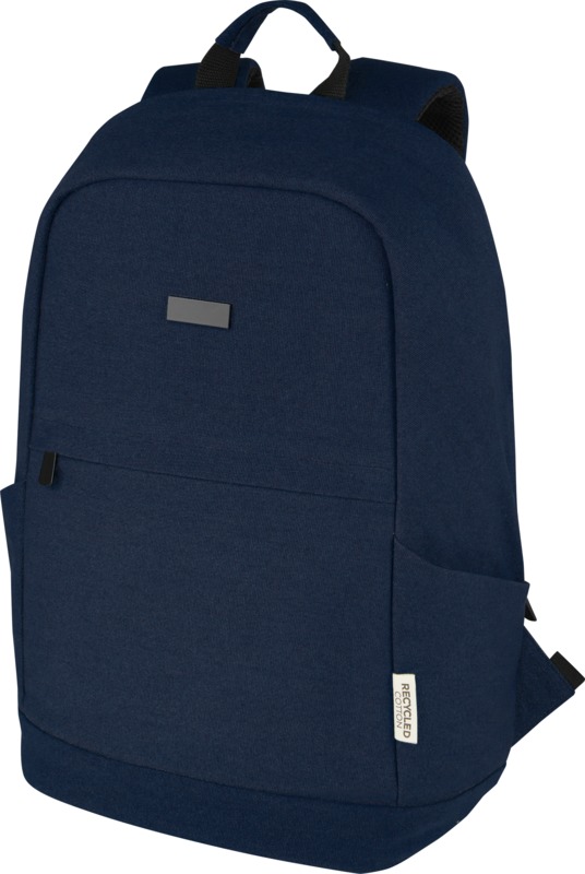 Joey 15.6" GRS recycled canvas anti-theft laptop backpack 18L