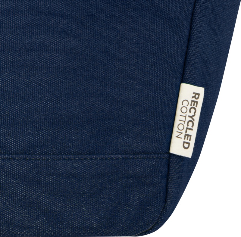 Joey 9-can GRS recycled canvas lunch cooler bag 6L - Image 6