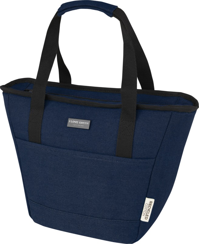 Joey 9-can GRS recycled canvas lunch cooler bag 6L - Image 7