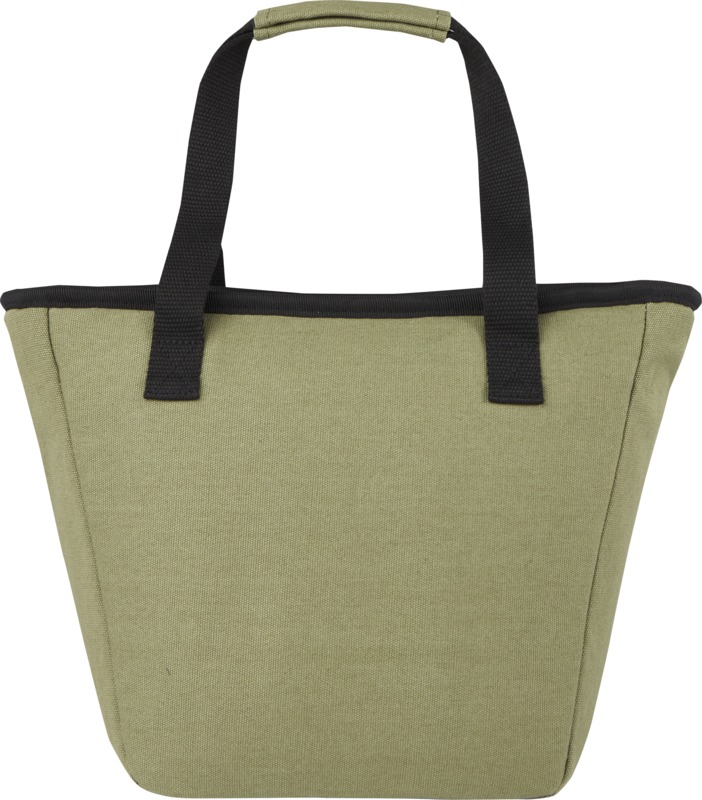 Joey 9-can GRS recycled canvas lunch cooler bag 6L - Image 10