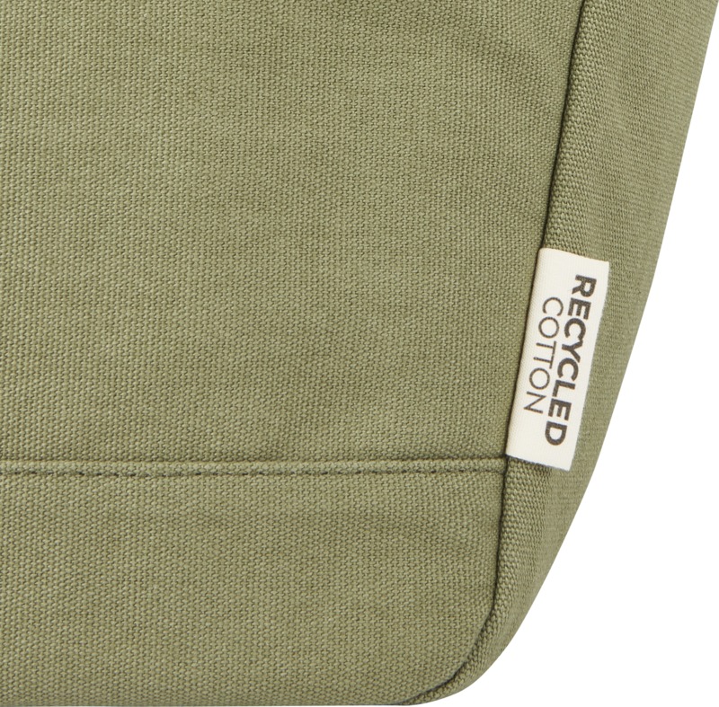 Joey 9-can GRS recycled canvas lunch cooler bag 6L - Image 13