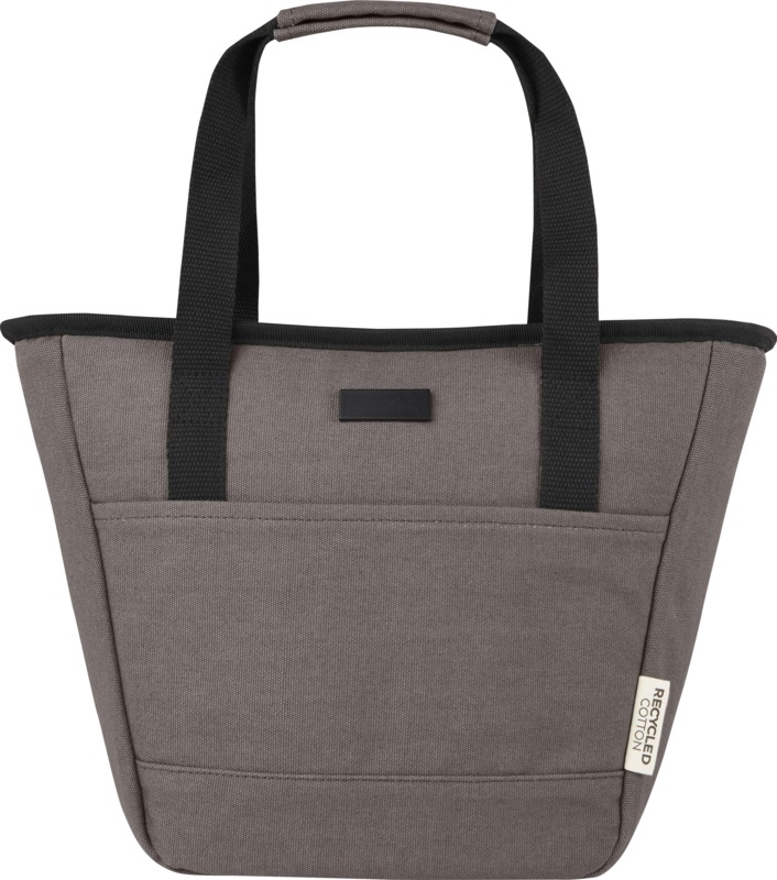 Joey 9-can GRS recycled canvas lunch cooler bag 6L - Image 16