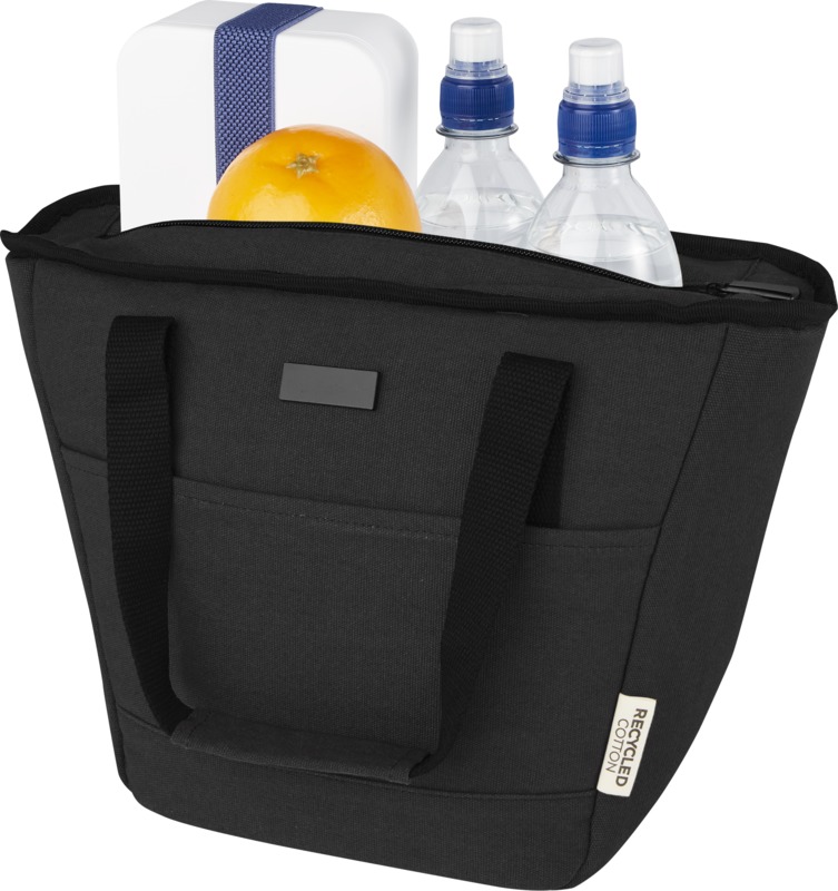 Joey 9-can GRS recycled canvas lunch cooler bag 6L - Image 25