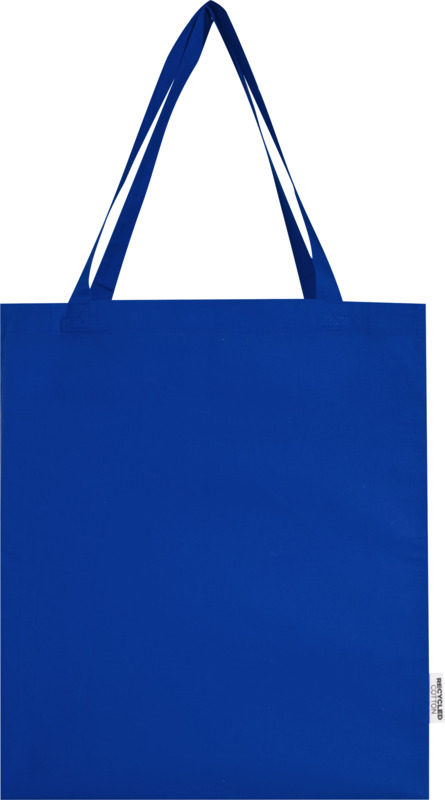 Madras 140 g/m² GRS recycled cotton gusset tote bag 12L - Image 23