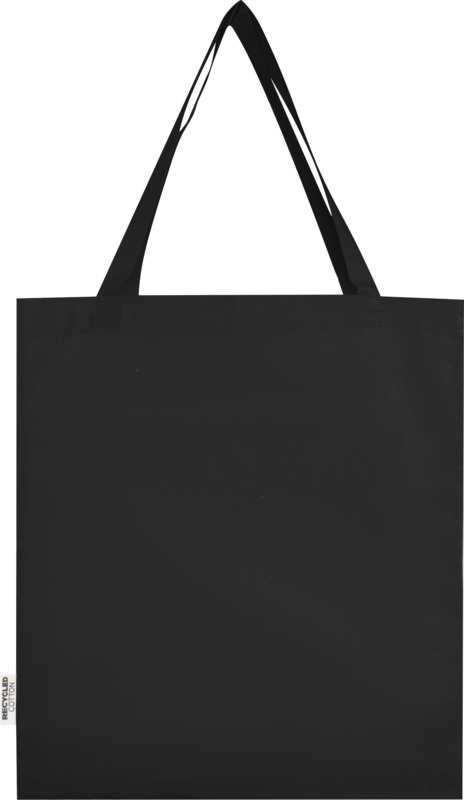 Madras 140 g/m² GRS recycled cotton gusset tote bag 12L - Image 38