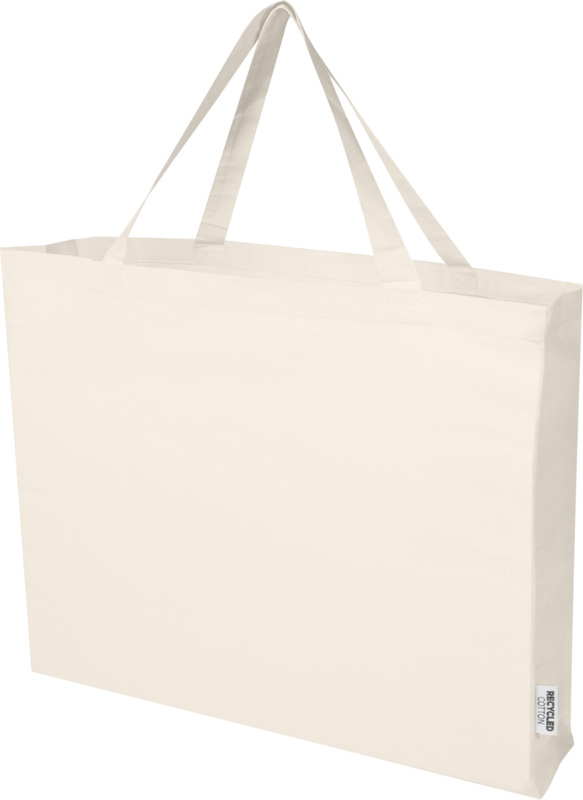 Odessa 220 g/m² GRS recycled cotton tote bag 40L - Image 7
