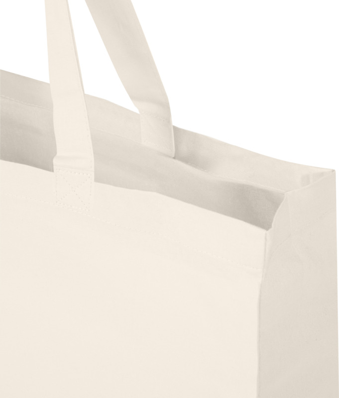 Odessa 220 g/m² GRS recycled cotton tote bag 40L - Image 10