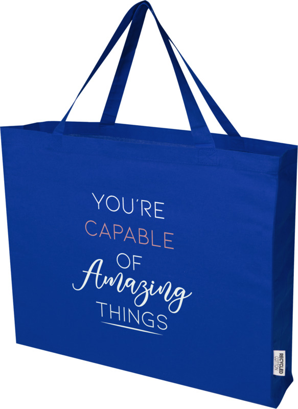 Odessa 220 g/m² GRS recycled cotton tote bag 40L - Image 24