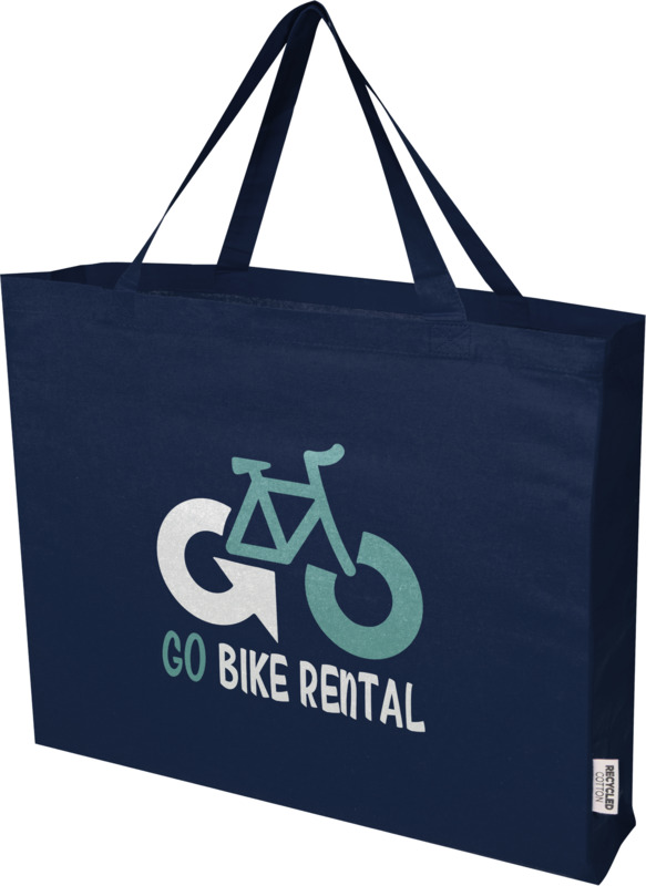 Odessa 220 g/m² GRS recycled cotton tote bag 40L - Image 30