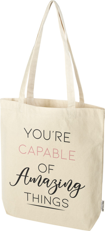 Florida 270 g/m² GRS recycled tote bag 10L - Image 12