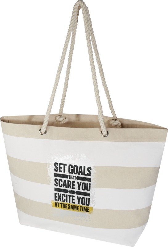 Florida 270 g/m² GRS recycled beach tote bag 18L - Image 7