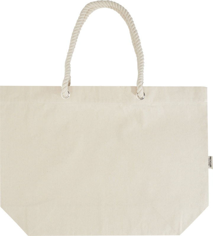 Florida 270 g/m² GRS recycled beach tote bag 18L - Image 9