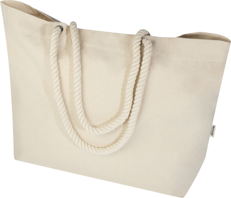Florida 270 g/m² GRS recycled beach tote bag 18L - Image 11