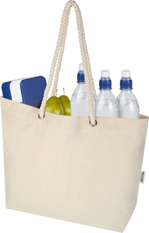 Florida 270 g/m² GRS recycled beach tote bag 18L - Image 12