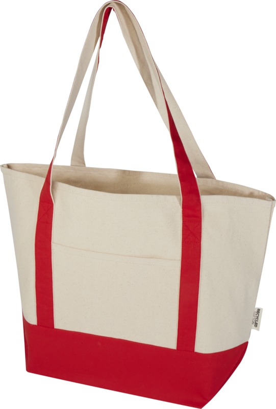 Sam 320 g/m² GRS recycled cotton tote bag