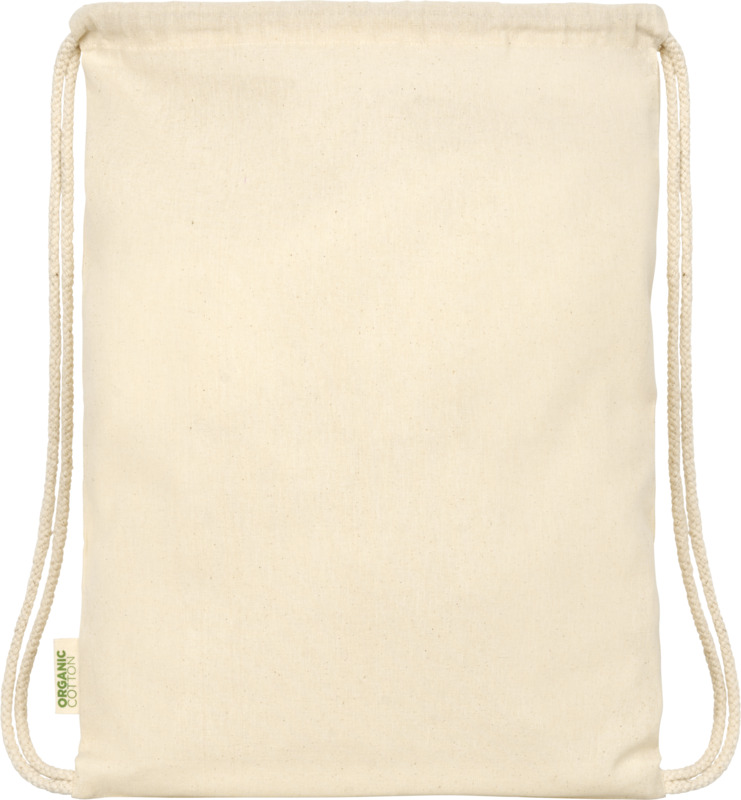 Odisha 100 g/m² OCS organic drawstring bag 5L - Image 3
