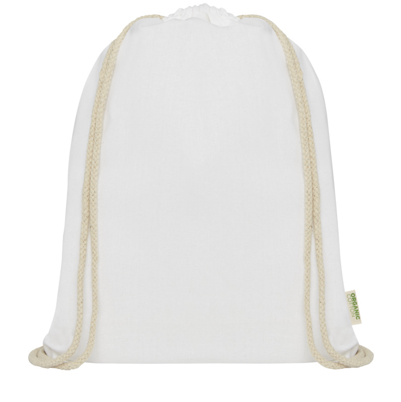 Odisha 140 g/m² OCS organic drawstring bag 5L - Image 2