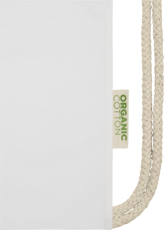 Odisha 140 g/m² OCS organic drawstring bag 5L - Image 3