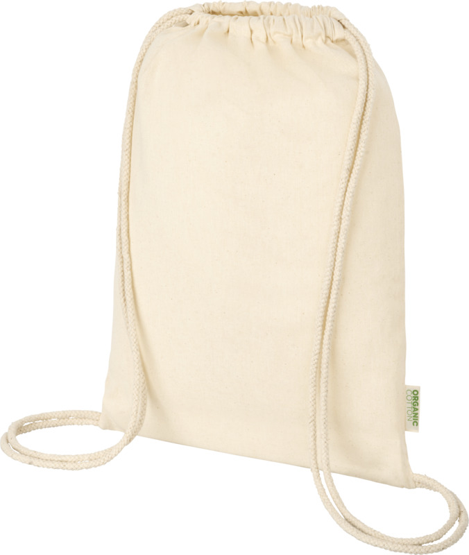 Odisha 140 g/m² OCS organic drawstring bag 5L - Image 7
