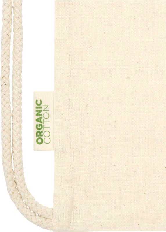 Odisha 140 g/m² OCS organic drawstring bag 5L - Image 10