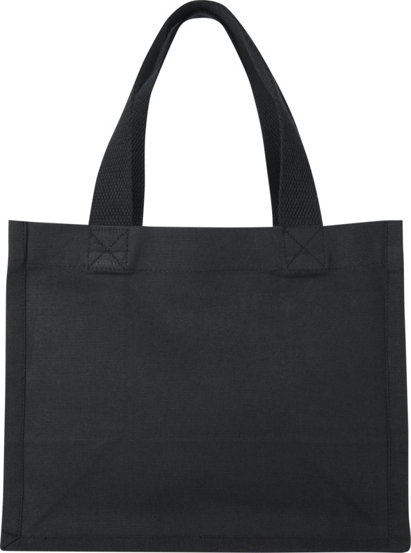 Odessa 220 g/m² GRS recycled cotton mini gusset tote bag 9L - Image 9