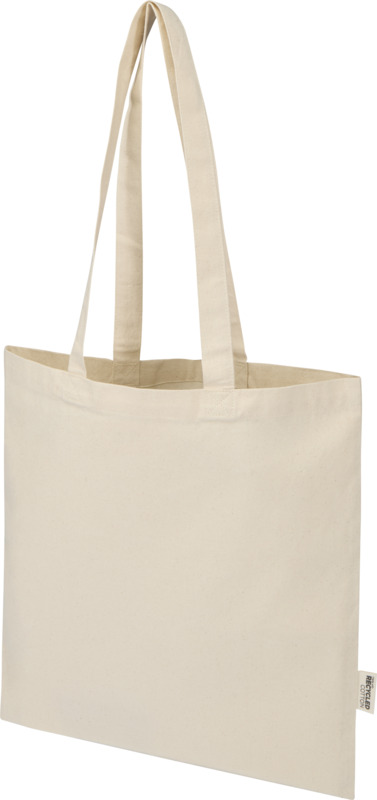 Peru Blend 180 g/m² GRS recycled cotton tote bag 7L - Image 7