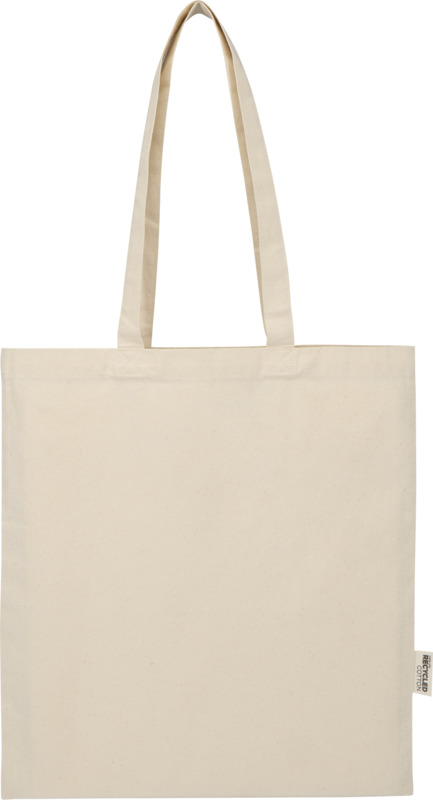 Peru Blend 180 g/m² GRS recycled cotton tote bag 7L - Image 8