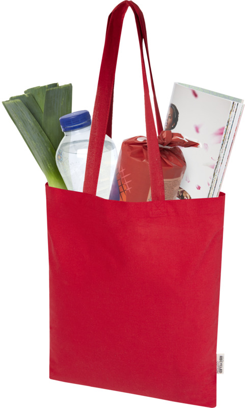 Peru Blend 180 g/m² GRS recycled cotton tote bag 7L - Image 17