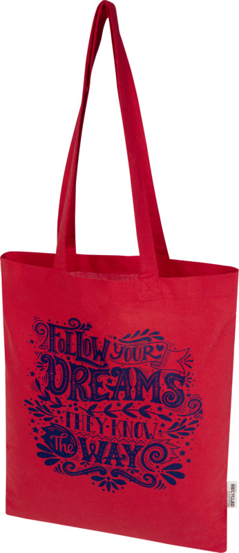 Peru Blend 180 g/m² GRS recycled cotton tote bag 7L - Image 20